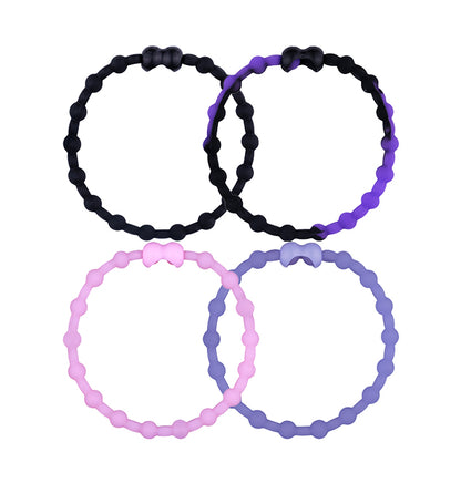 Skymning till Dawn Pack Pro Hair Ties (4-pack) | Enkel stil dygnet runt