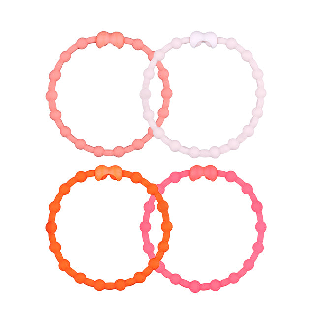 Desert Rose Pack PRO Hair Ties (4-Pack) | Elevate Your Style with Desert-inspired Elegance