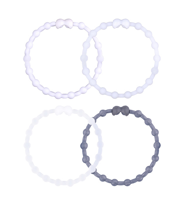 Celestial Calm Pack Hair Ties (4 Pack) | Unik design, säkert grepp, mild mot hår