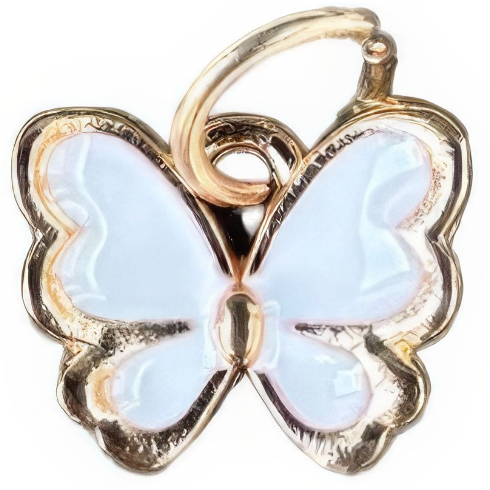 Butterfly Keyhole Bracelet Charm