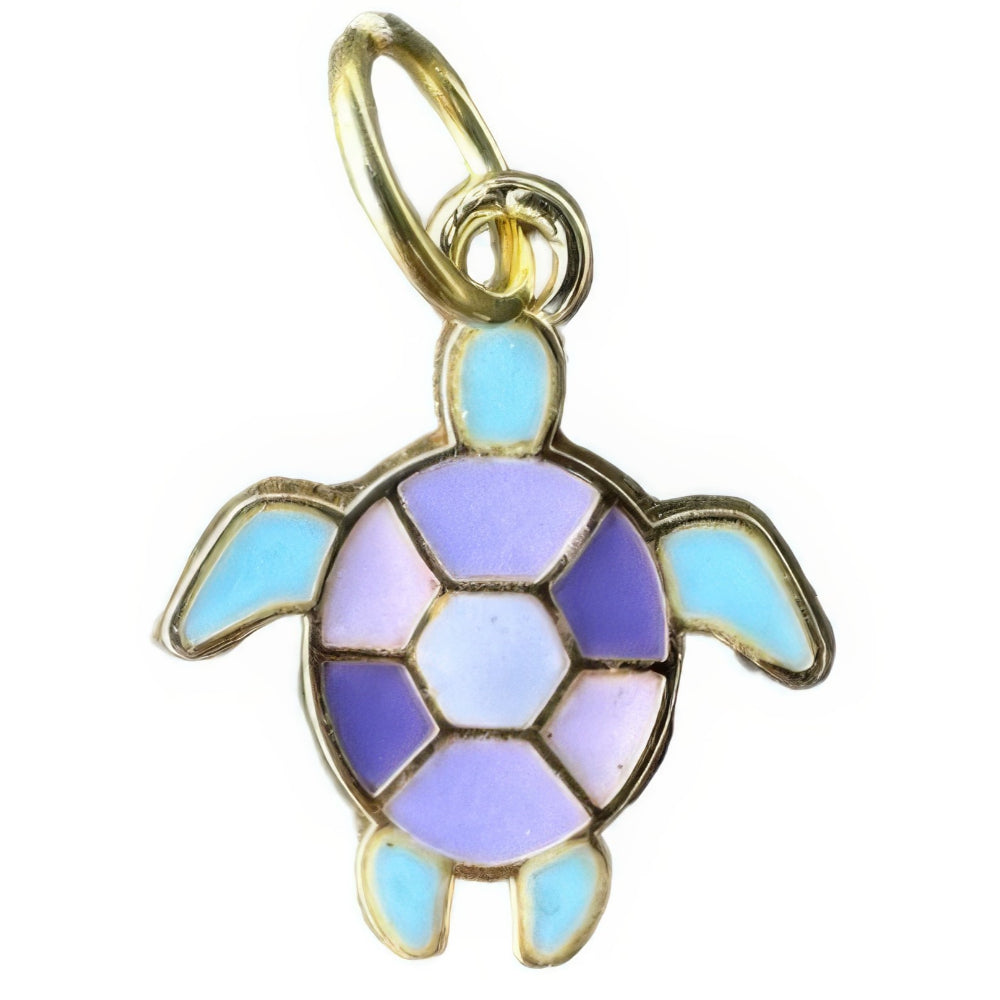 Sea Turtle Keyhole Bracelet Charm