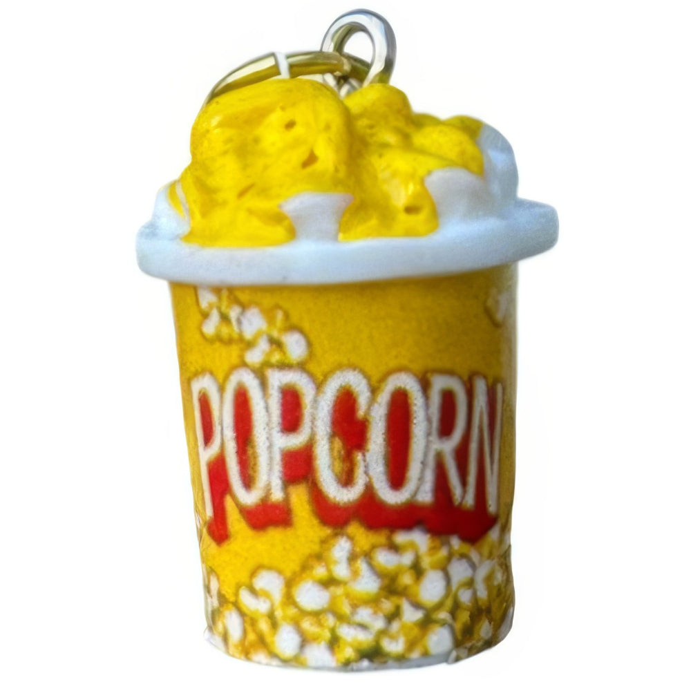 Popcorn emmer sleutelgat armband charme