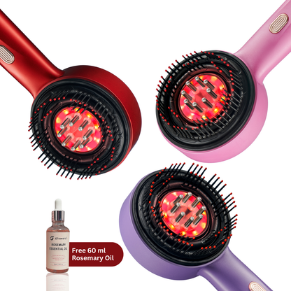 Pro Hair Tie x Glowera™ 3 in 1 Red Light Scalp Massager Therapy