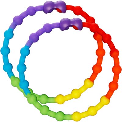 [FREE $10 Value] Limited Time Gift 2 Free Rainbow Pro Hair Ties